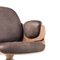 Plywood Walnut Leather Low Lounger Armchair by Jaime Hayon 6
