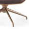 Plywood Walnut Leather Low Lounger Armchair by Jaime Hayon 12