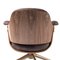 Plywood Walnut Leather Low Lounger Armchair by Jaime Hayon, Image 9