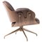 Plywood Walnut Leather Low Lounger Armchair by Jaime Hayon, Image 1
