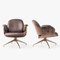 Plywood Walnut Leather Low Lounger Armchair by Jaime Hayon 4