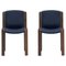300 Stuhl aus Holz & Kvadrat Stoff von Karakter für Hille, 2er Set 1