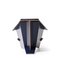 Blauer Limited Edition Taliesina Armlehnstuhl von Frank Lloyd Wright für Cassina 3
