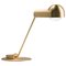 Domo Brass Table Lamp by Joe Colombo for Hille, Image 1