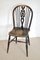 19th Century Elm & Beech Wheel Back Side Chair 4