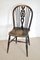 19th Century Elm & Beech Wheel Back Side Chair, Image 4