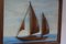 Large Cornish Elm Yacht at Sea Sculpture 8