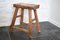 Rustic Elm Farmhouse Stool 2