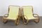 Fauteuils en Rotin et Bambo, Set de 2 1