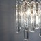 Chandelier with 36 Ice Glass Pieces from Kinkeldey 17