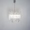 Chandelier with 36 Ice Glass Pieces from Kinkeldey 4