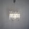 Chandelier with 36 Ice Glass Pieces from Kinkeldey 3