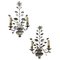 Wall Sconces with Flowers and Urns from Maison Baguès, Set of 2, Image 1