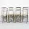 German Radical Metal Chairs, Set of 4, Image 2