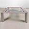 Steel and Glass Cogente Coffee Table by Sergio Mazza for Cinova, 1970s 1