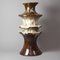 20th Century Hungarian Fat Lava Art Pottery Vase from SZM, 1979 1