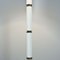 Hollywood Regency Floor Lamp in White with Brass, 1970s, Image 6