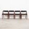 Teak Dining Chairs attributed to Orte Mobelfabrik, Denmark, 1970s, Set of 4 1