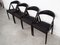 Danish Rosewood Chairs by Kai Kristiansen, 1970s, Set of 4, Image 5