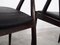 Danish Rosewood Chairs by Kai Kristiansen, 1970s, Set of 4, Image 6