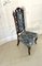 Chaise d'Appoint Victorienne Antique en Acajou Sculpté 3