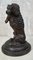 Antique French Cast Iron Begging Dog Door Stop, Image 3