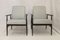 300-190 Sessel mit grauem Bezug von Henryk Lis, 1970er, 2er Set 1