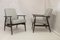 300-190 Armchairs in Gray Fabric by Henryk Lis, 1970s, Set of 2, Image 15