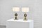 Lámparas de mesa italianas geométricas, años 70. Juego de 2, Imagen 6
