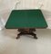 Antique William IV Rosewood Card Table 3