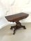 Antique William IV Rosewood Card Table 6