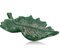 Small Glazed Green Ceramic Leaf Vase by Vallauris France 5