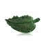 Small Glazed Green Ceramic Leaf Vase by Vallauris France, Image 2