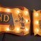 20th Century Illuminating Fairground Signs, 1930s, Set of 2, Image 20