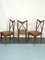 Italian Wood Dining Chairs, 1950s, Set of 6, Image 12