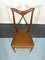 Italian Wood Dining Chairs, 1950s, Set of 6, Image 3