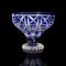 Vintage English Decorative Glass Bowl, 1930s, Image 4