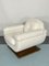 Art Deco White Sofa and Armchair, Italy, 1930s, Set of 2, Image 6