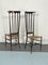 Italienische Chiavari Stühle mit Schilfrohr Sitzen, 1950er, 2er Set 8