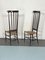 Italienische Chiavari Stühle mit Schilfrohr Sitzen, 1950er, 2er Set 9
