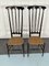 Italian Chiavari Chairs with Cane Seats, 1950s, Set of 2, Image 2