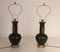Large Italian Metal and Brass Table Lamps in the Style of Gio Ponti, Set of 2, Image 13