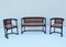 Art Nouveau Chairs and Sofa by Josef Hoffmann for Thonet, Set of 3 5