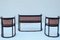 Art Nouveau Chairs and Sofa by Josef Hoffmann for Thonet, Set of 3 2
