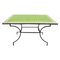 Spanish Dining Table in Ceramic with Iron Base 1