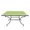 Spanish Dining Table in Ceramic with Iron Base 3