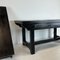 Wabi-Sabi Style Table and Two Benches in Solid Elm, Set of 3, Image 8