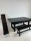 Wabi-Sabi Style Table and Two Benches in Solid Elm, Set of 3 9