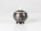 Art Déco Sugar Bowl in Hammered Silver from WMF 1