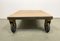 Yellow Industrial Coffee Table Cart, 1960s, Image 11